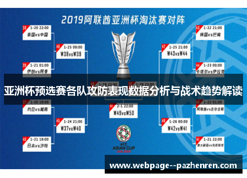 亚洲杯预选赛各队攻防表现数据分析与战术趋势解读 亚洲杯预选赛各队攻防表现数据分析与战术趋势解读